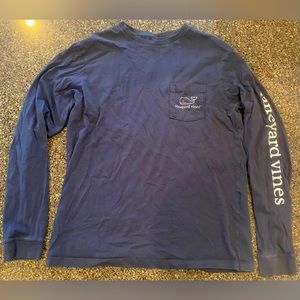 Vineyard Vines Navy Longsleeve Shirt